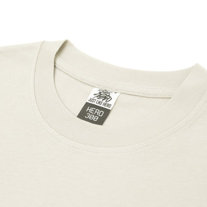 HERO-300 Unisex Super Heavy Oversized Tee - Icy Rock - Crewnecks