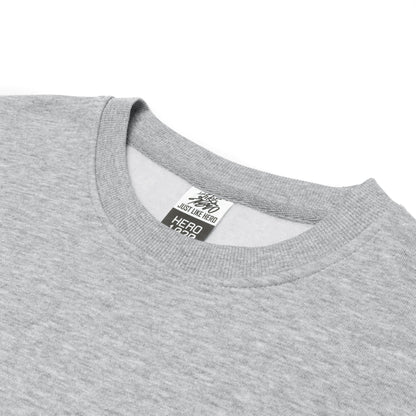 HERO-1020 Unisex Blank Crewneck Sweatshirt - Sport Grey - Crewnecks