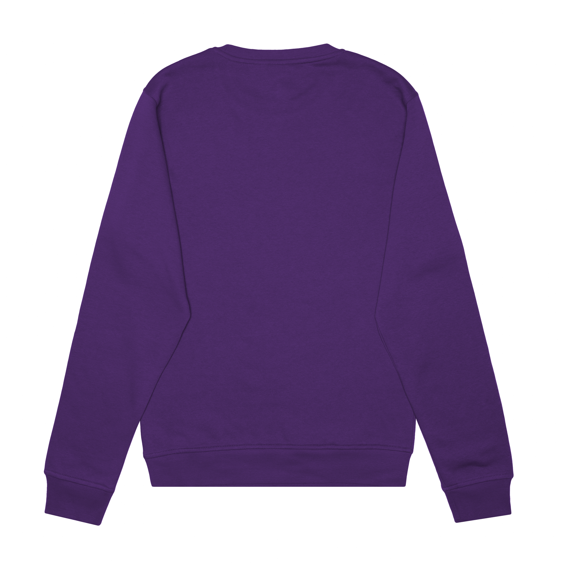 HERO-1020 Unisex Blank Crewneck Sweatshirt - Purple - Crewnecks