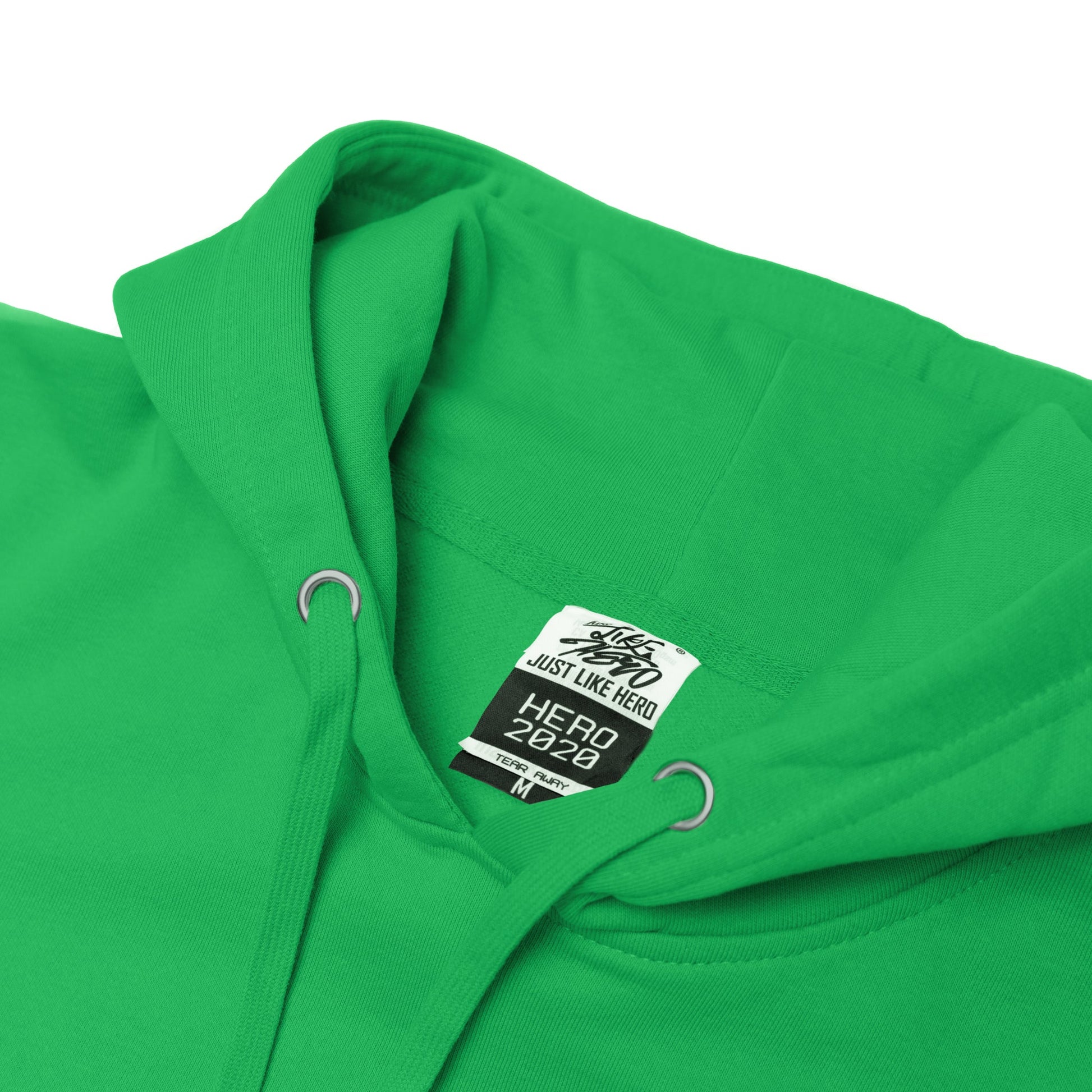 HERO-2020 Unisex Blank Hoodie - Kelly Green
