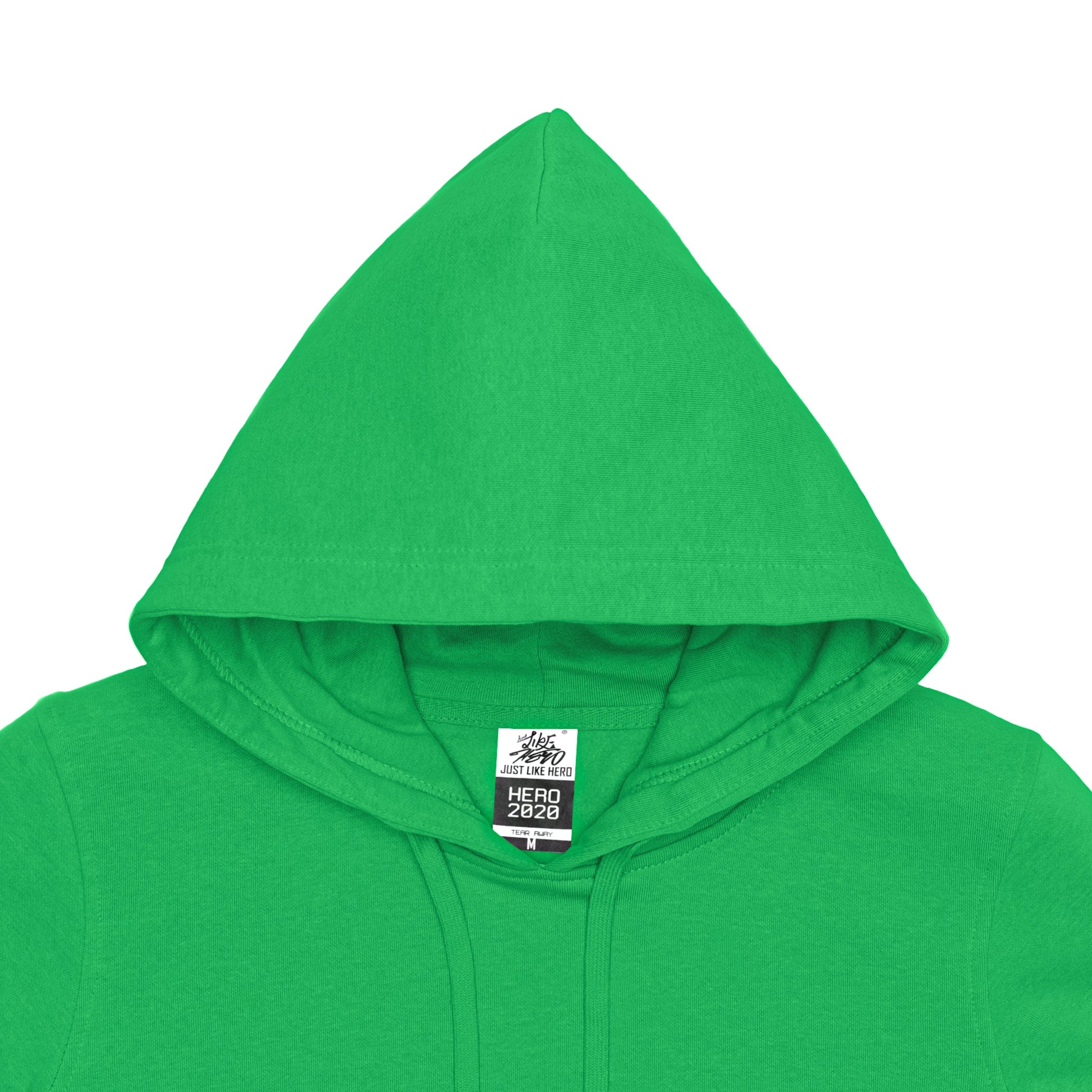 HERO-2020 Unisex Blank Hoodie - Kelly Green