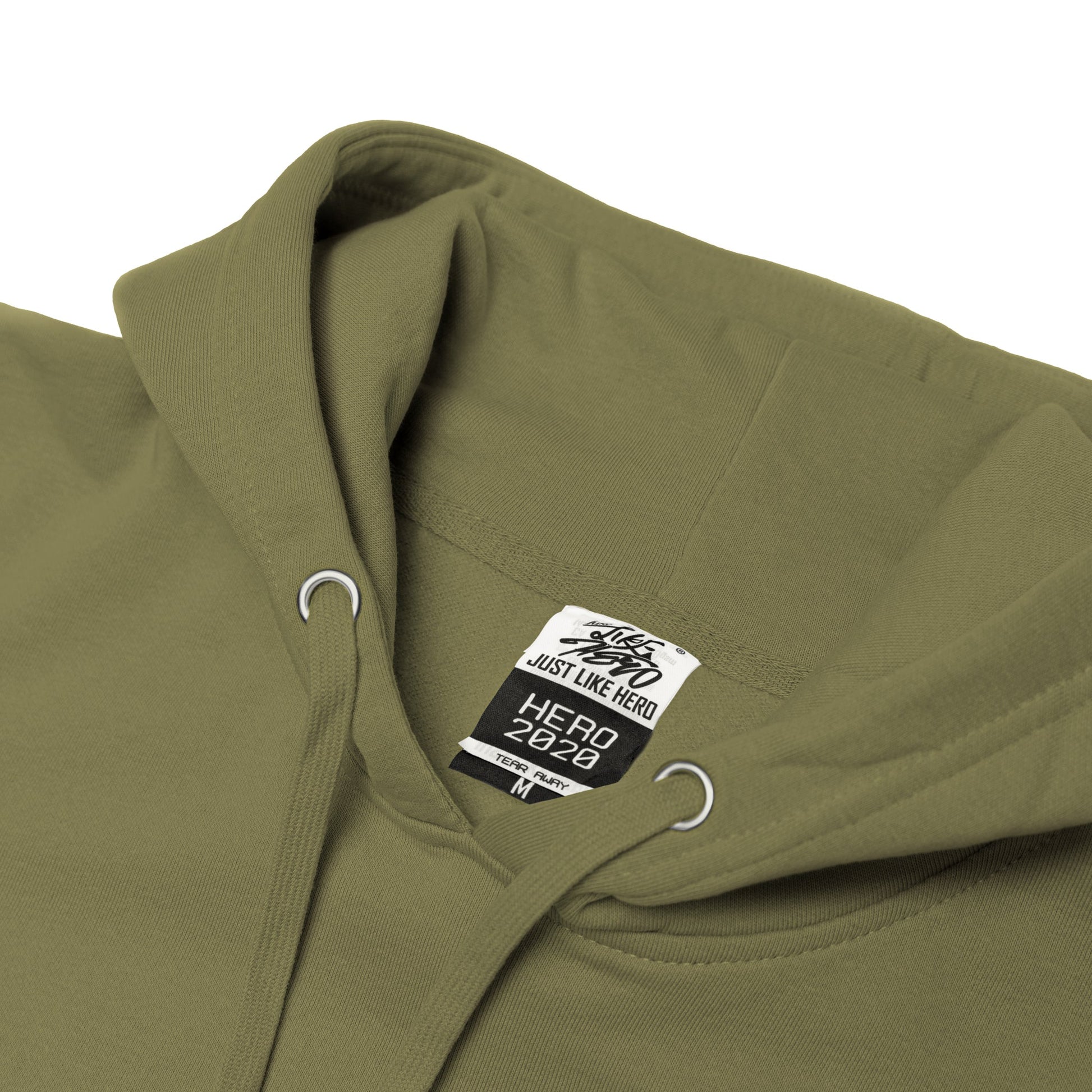 HERO-2020 Unisex Blank Hoodie - Olive