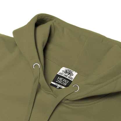 HERO-2020 Unisex Blank Hoodie - Olive