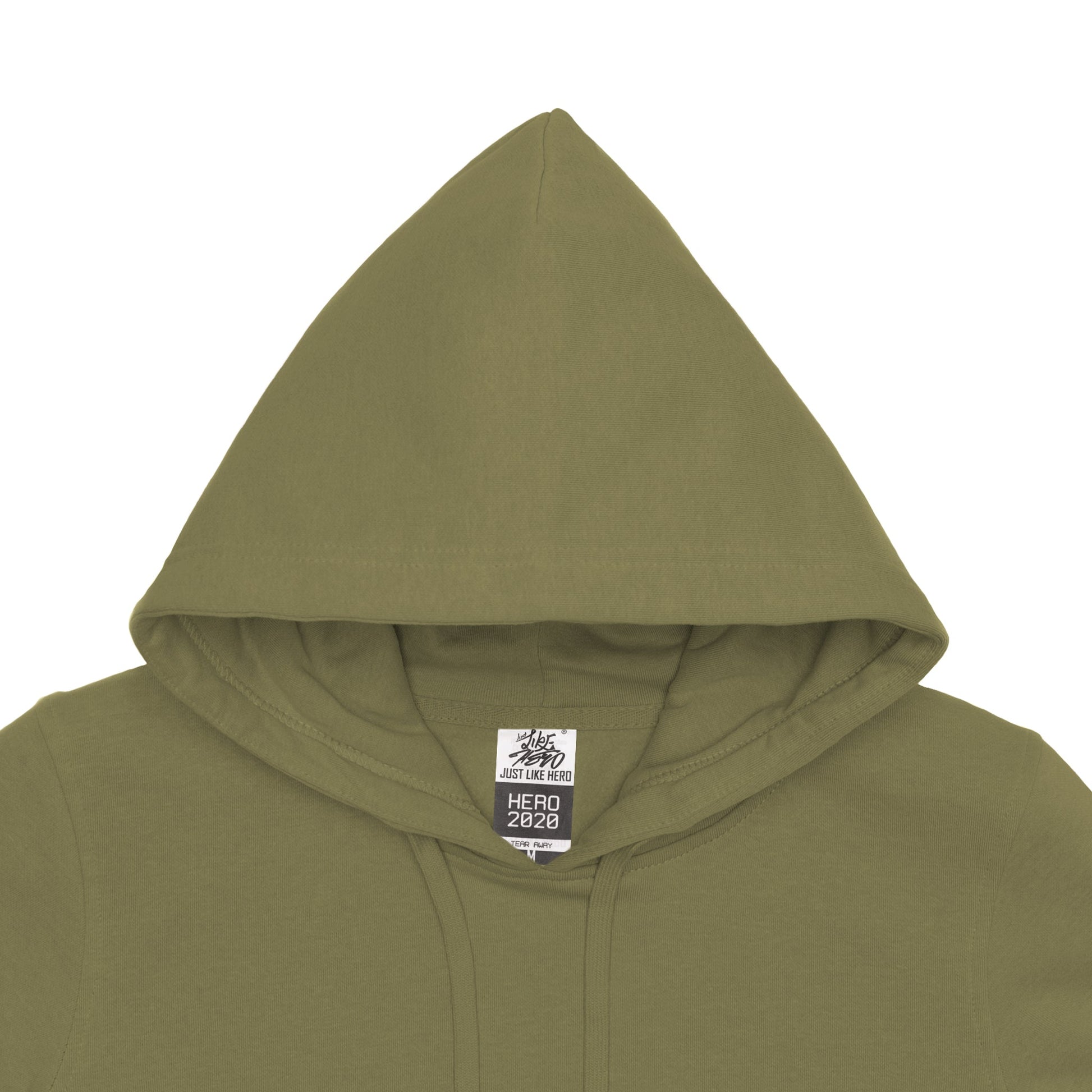 HERO-2020 Unisex Blank Hoodie - Olive