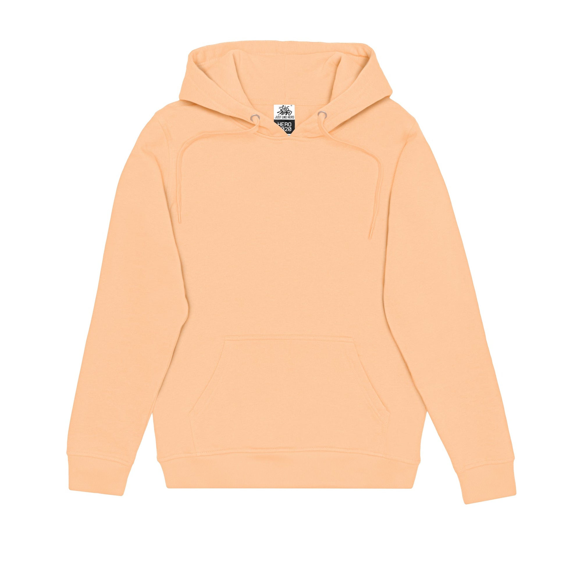 HERO-2020 Unisex Blank Hoodie - Peach