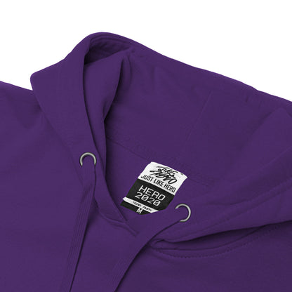HERO-2020 Unisex Blank Hoodie - Purple
