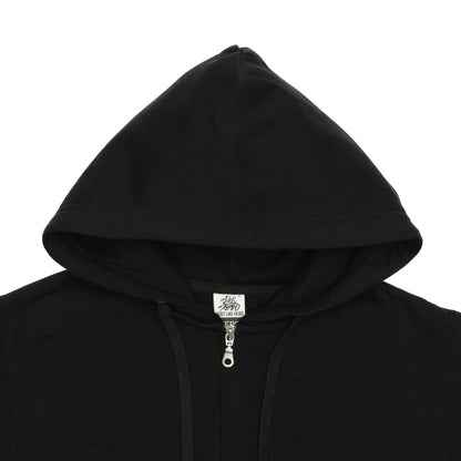 HERO-3020 Unisex Full Zip Hoodie - Black - Full-Zip