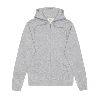 HERO-3020 Unisex Full Zip Hoodie - Sport Grey - Full-Zip
