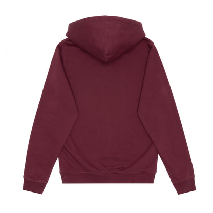 HERO-3020 Unisex Full Zip Hoodie - Maroon - Full-Zip