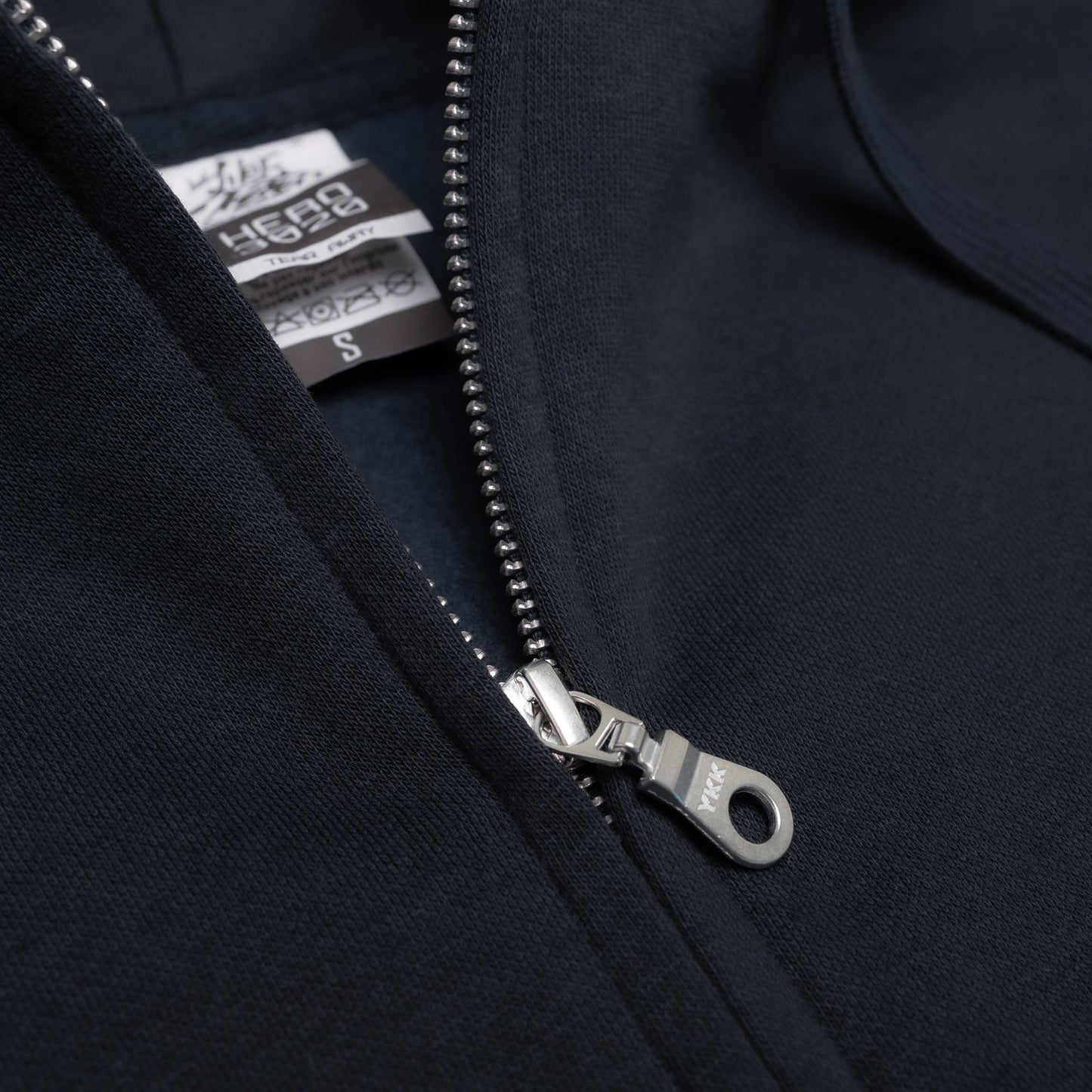 HERO-3020 Unisex Full Zip Hoodie - Navy Blue