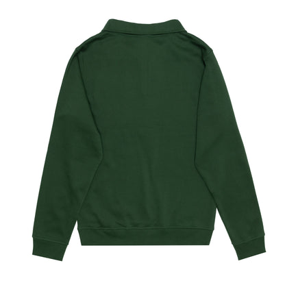 HERO-4020 Unisex Quarter Zip Sweatshirt - Forest Green - Quarter-Zip