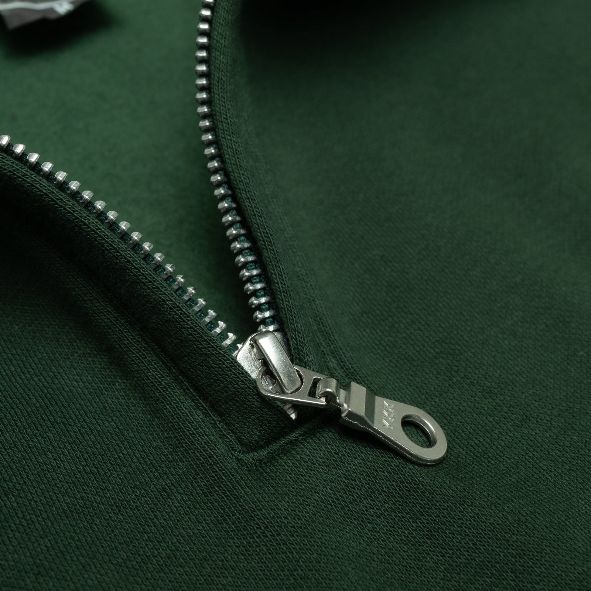 HERO-4020 Unisex Quarter Zip Sweatshirt - Forest Green - Quarter-Zip