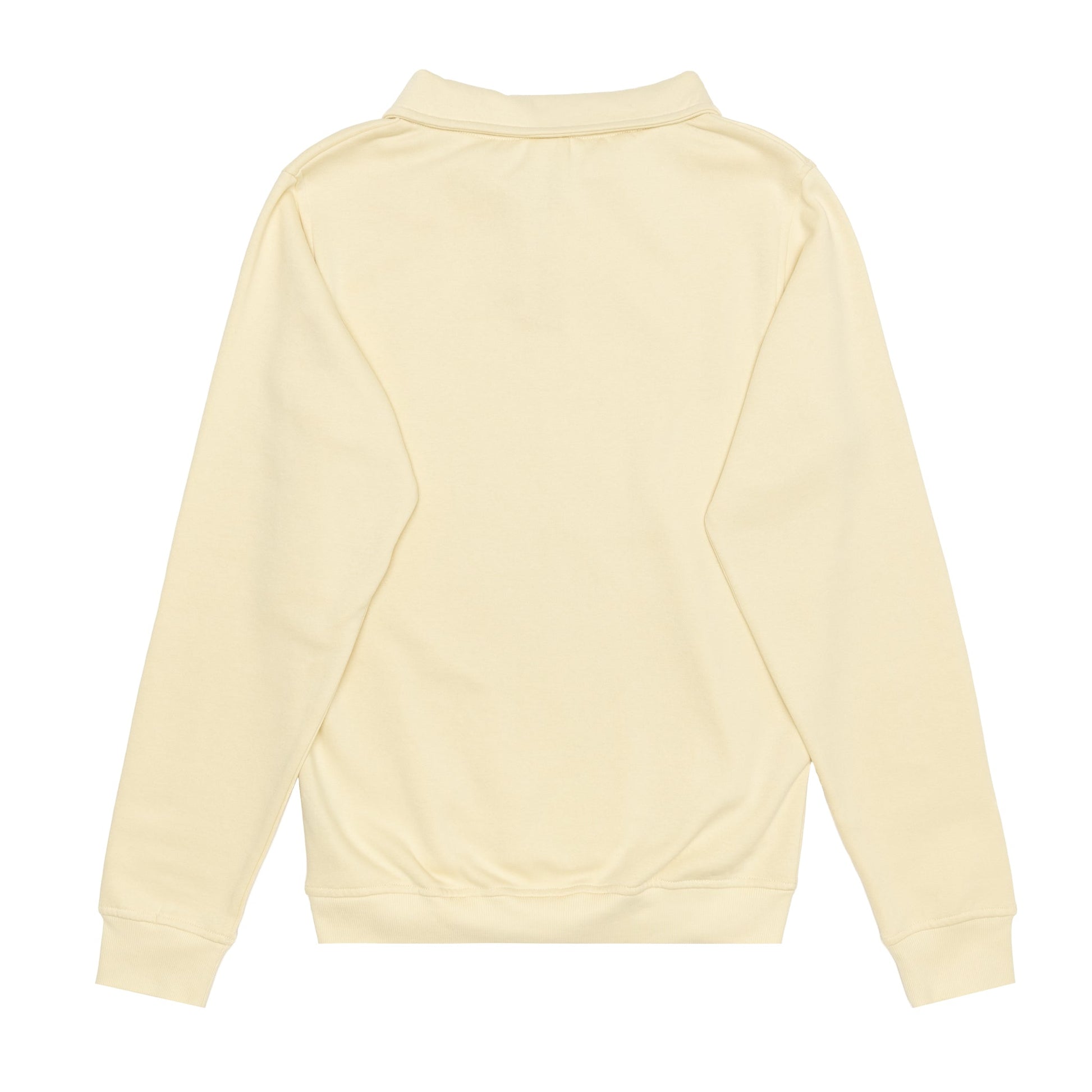 HERO-4020 Unisex Quarter Zip Sweatshirt - Ivory - Quarter-Zip