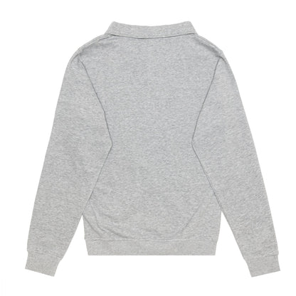 HERO-4020 Unisex Quarter Zip Sweatshirt - Sport Grey - Quarter-Zip