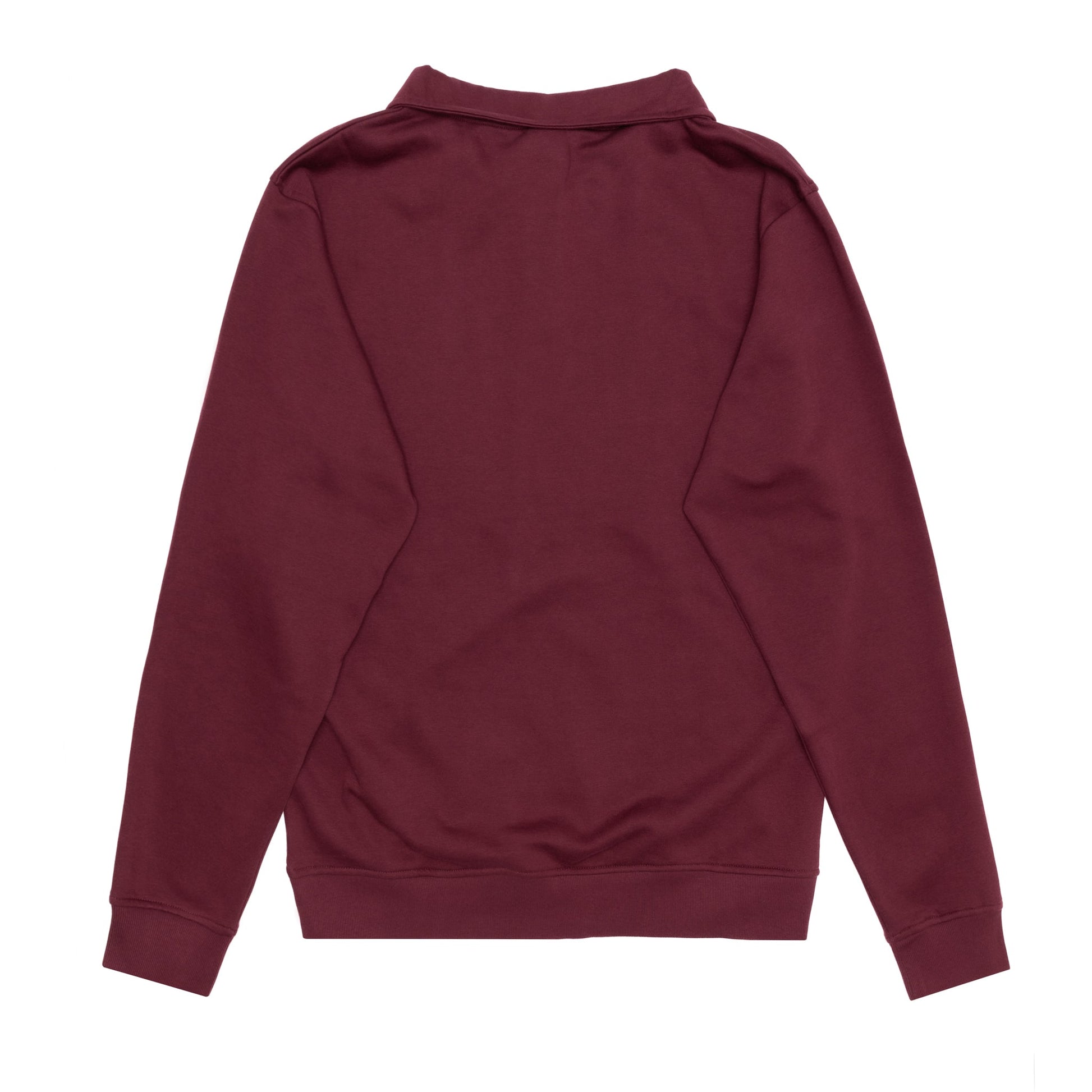 HERO-4020 Unisex Quarter Zip Sweatshirt - Maroon - Quarter-Zip