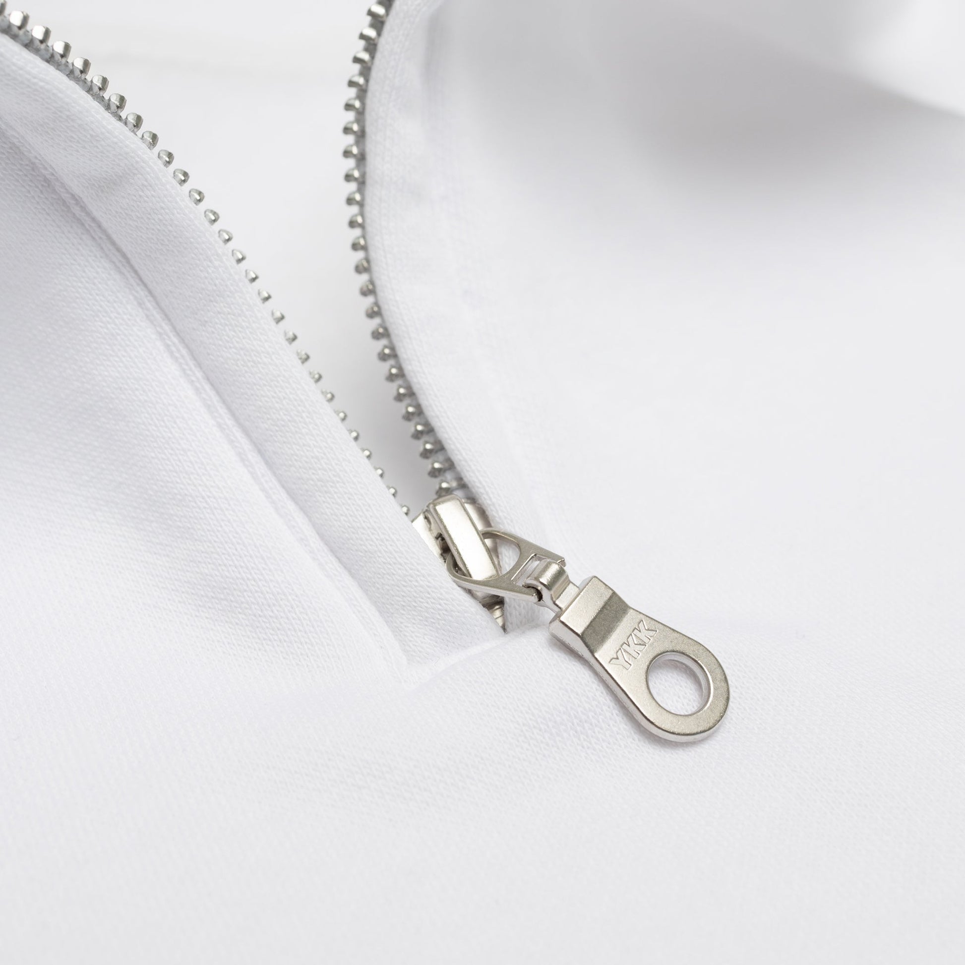 HERO-4020 Youth Quarter Zip Sweatshirt - White (FINAL SALE) - Quarter-Zip