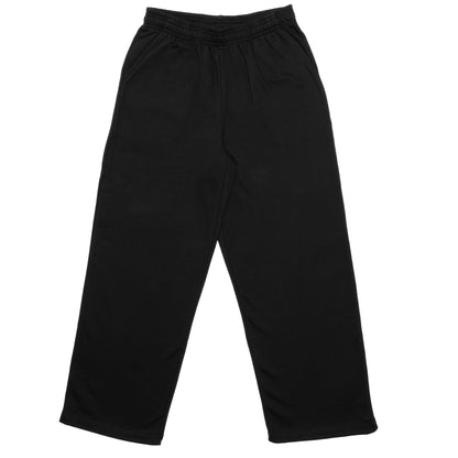 HERO-5220 Unisex Wide Leg Sweatpants - Black - Joggers