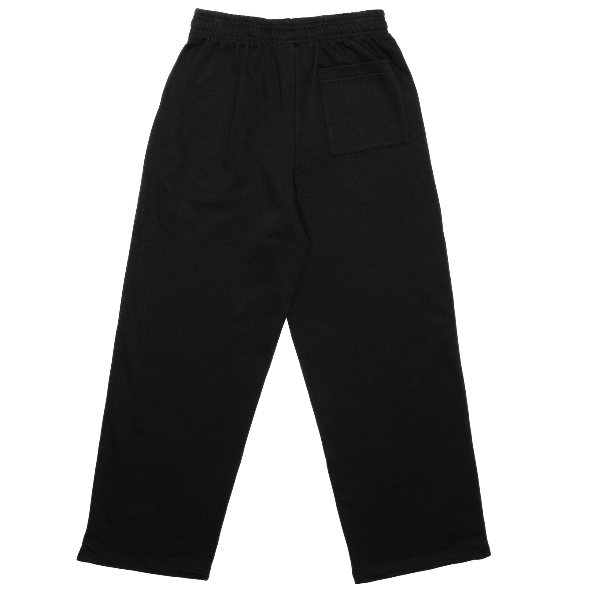 HERO-5220 Unisex Wide Leg Sweatpants - Black - Joggers