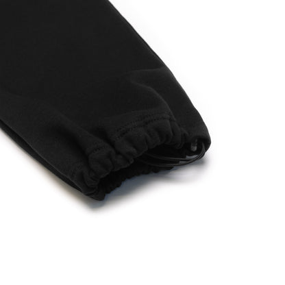 HERO-5220 Unisex Wide Leg Sweatpants - Black - Joggers