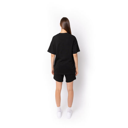 HERO-300 Unisex Super Heavy Oversized Tee - Black - Crewnecks
