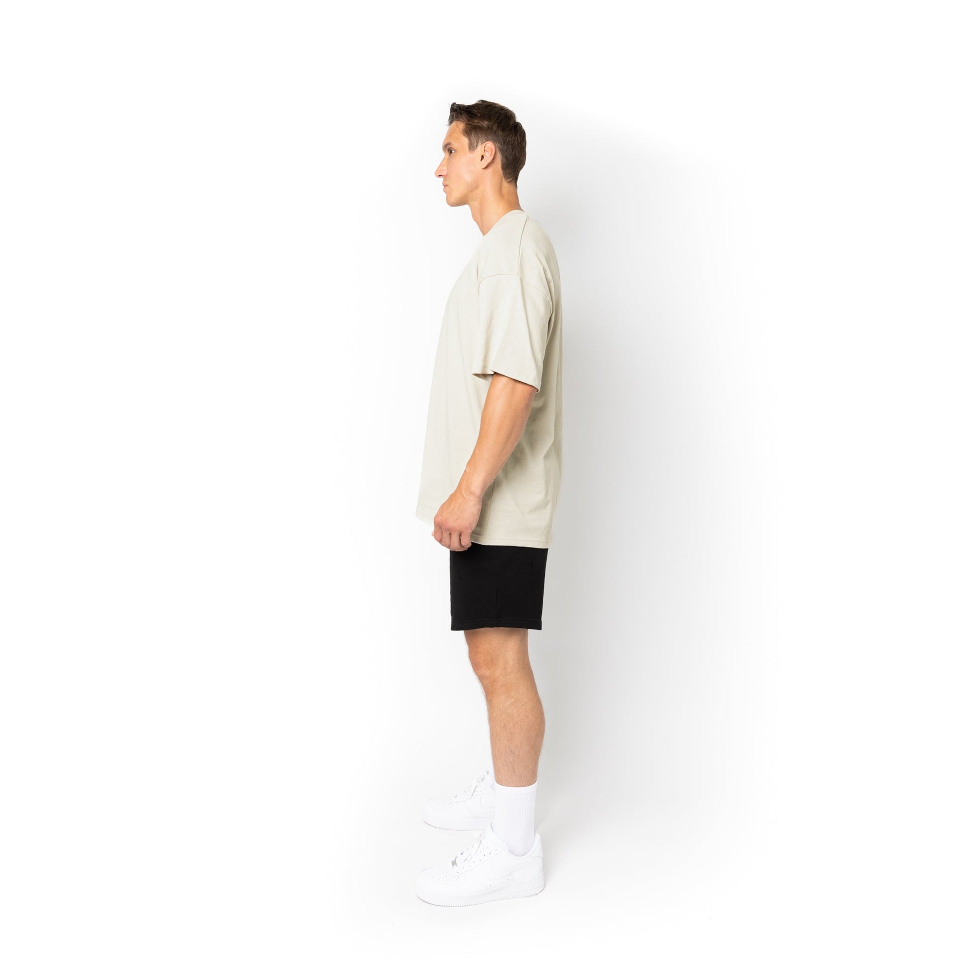 HERO-300 Unisex Super Heavy Oversized Tee - Icy Rock - Crewnecks