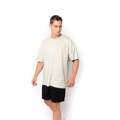 HERO-300 Unisex Super Heavy Oversized Tee - Icy Rock - Crewnecks