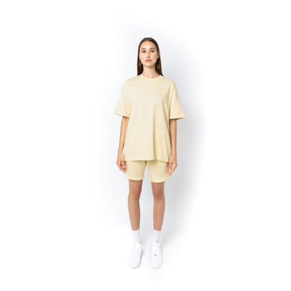 HERO-300 Unisex Super Heavy Oversized Tee - Ivory - Crewnecks