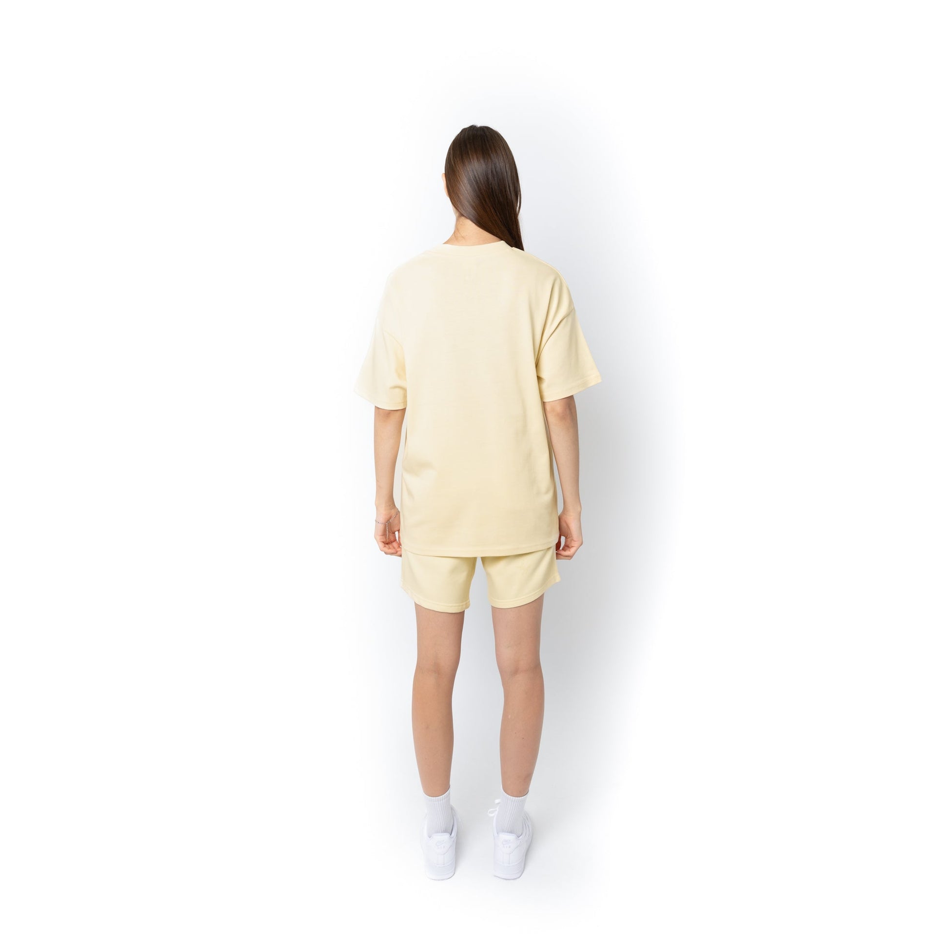HERO-300 Unisex Super Heavy Oversized Tee - Ivory - Crewnecks