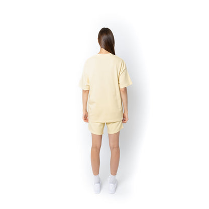 HERO-300 Unisex Super Heavy Oversized Tee - Ivory - Crewnecks