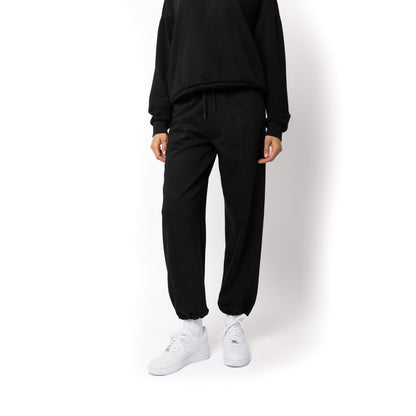 HERO-5220 Unisex Wide Leg Sweatpants - Black - Joggers