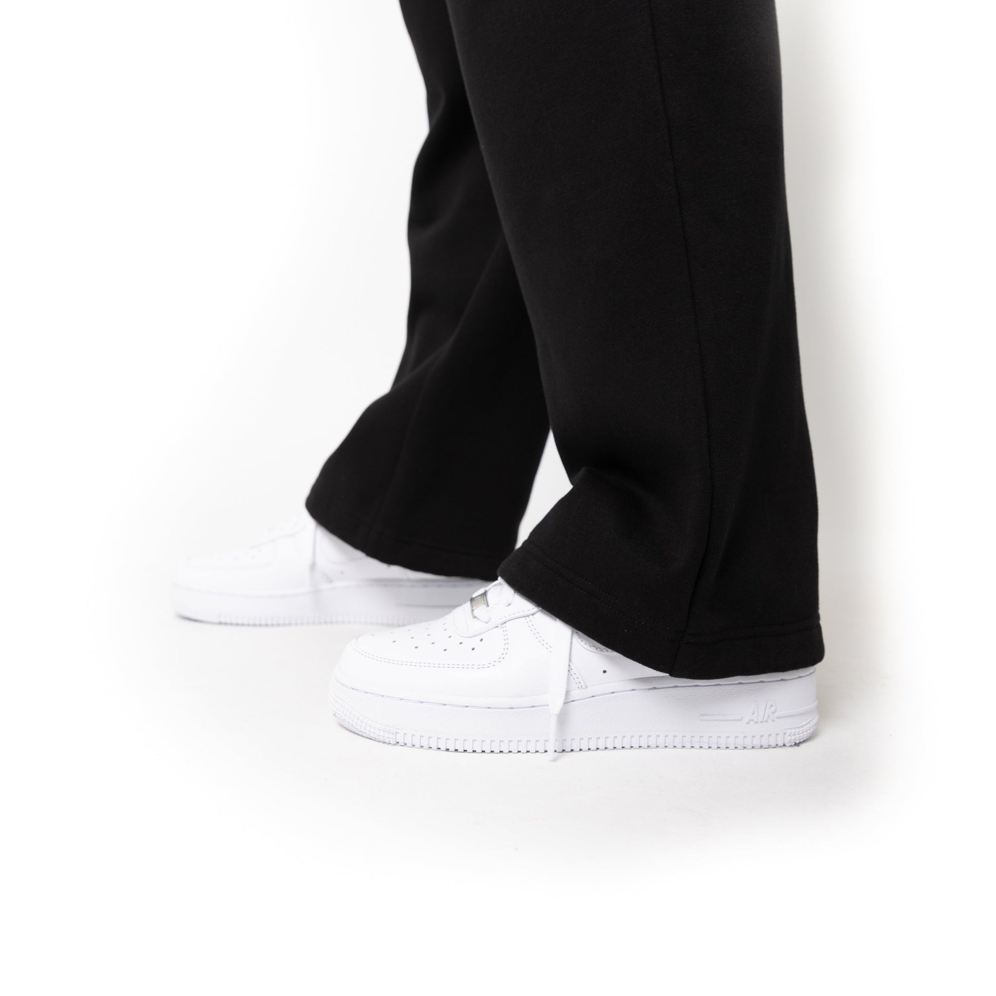 HERO-5220 Unisex Wide Leg Sweatpants - Black - Joggers