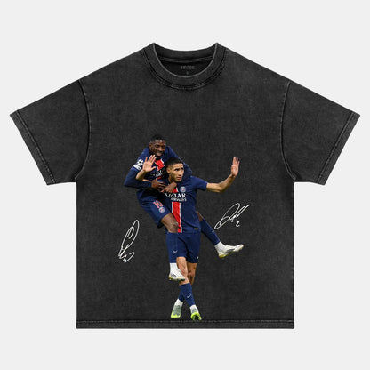 OUSMANE DEMBÉLÉ & ACHRAF HAKIMI VINTAGE CLOTHES