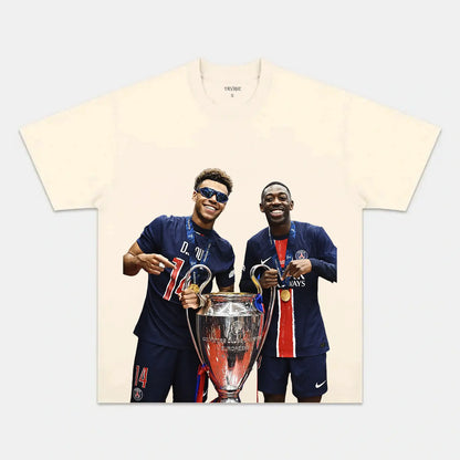 OUSMANE DEMBÉLÉ & DESIRE DOUE VINTAGE CLOTHES
