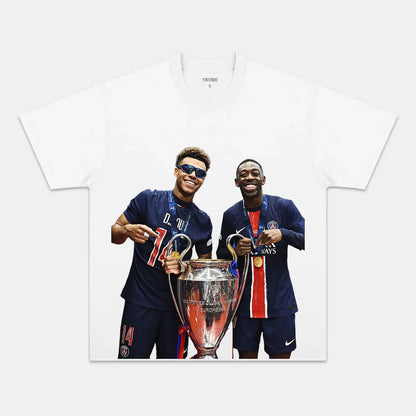 OUSMANE DEMBÉLÉ & DESIRE DOUE VINTAGE CLOTHES