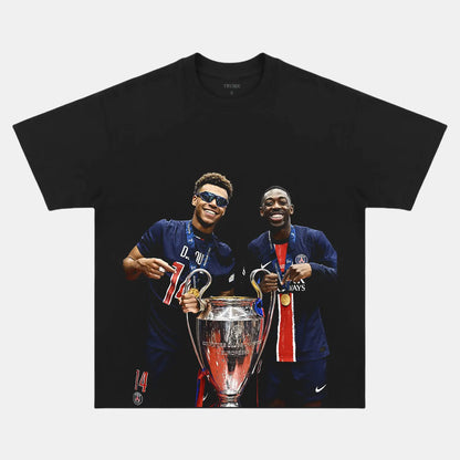 OUSMANE DEMBÉLÉ & DESIRE DOUE VINTAGE CLOTHES