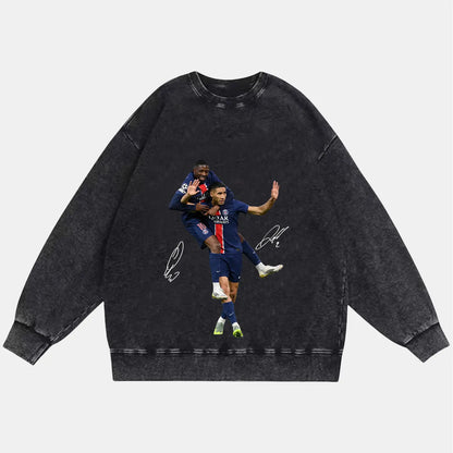 OUSMANE DEMBÉLÉ & ACHRAF HAKIMI VINTAGE CLOTHES