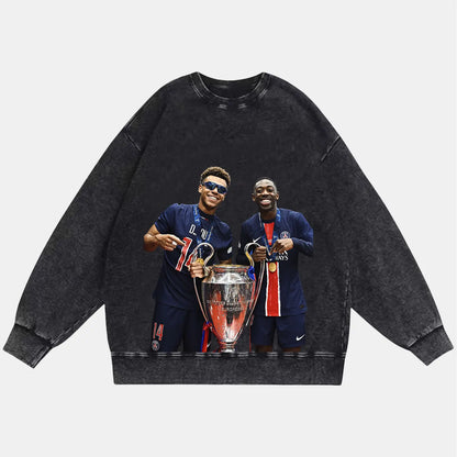 OUSMANE DEMBÉLÉ & DESIRE DOUE VINTAGE CLOTHES