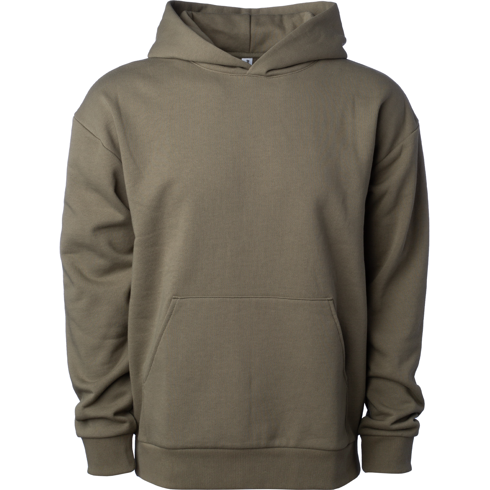 IND280SL - Avenue 280gm Midweight Pullover Hood - Olive / XS - HOODIES