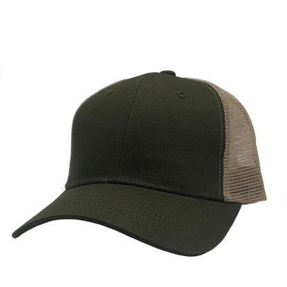 GN-1020 - Trucker Mesh - Olive Khaki / One Size - CAPS
