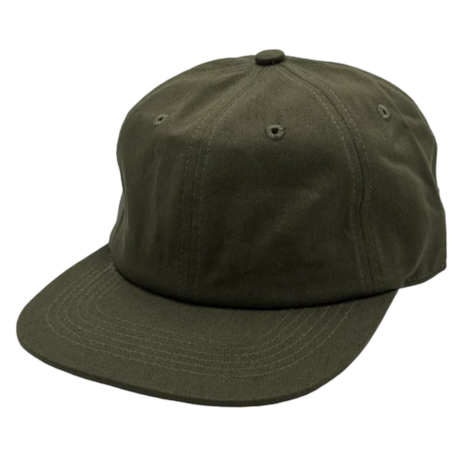 GNV-1004SBP - 6P Washed Cotton - Olive / One Size - CAPS