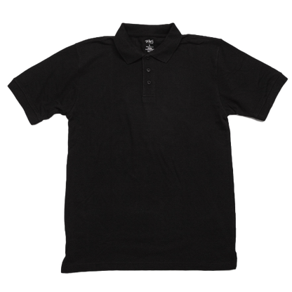 Polo - 6.2 oz - Black / XS - POLOS
