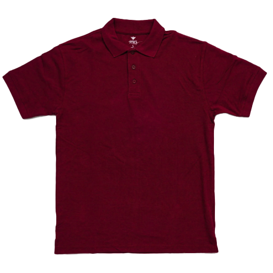 Polo - 6.2 oz - Burgundy / XS - POLOS