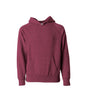 PRM10TSB - Toddler Lightweight Special Blend Raglan Hooded Pullover - Crimson Heather / 2T - HOODIES