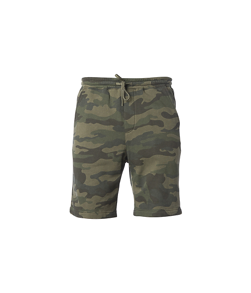 PRM11SRT - Toddler Lightweight Special Blend Sweatshort - Forest Camo Heather / 2T - SHORTS