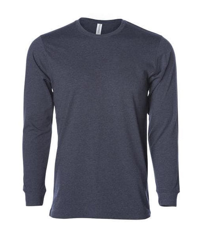 PRM12LSB - Long Sleeve Special Blend T-Shirt - Classic Navy / XS - CLOSE