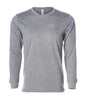 PRM12LSB - Long Sleeve Special Blend T-Shirt - Nickel Gunmetal Heather / XS - CLOSE