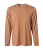 PRM12LSB - Long Sleeve Special Blend T-Shirt - Saddle / XS - CLOSE