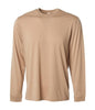 PRM12LSB - Long Sleeve Special Blend T-Shirt - Sandstone / XL - CLOSE