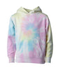 PRM1500TD - Youth Midweight Tie Dye Hooded Pullover - Sunset Swirl / XS - HOODIES