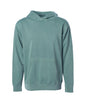 PRM1500Y - Youth Midweight Pigment Dyed Hooded Pullover - Alpine Green / XS - HOODIES